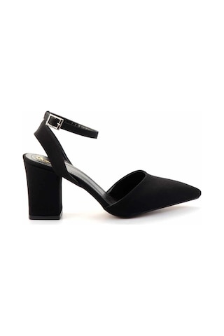Mat Siyah Kadın Klasik Topuklu Ayakkabı K01726140038 Mat Siyah