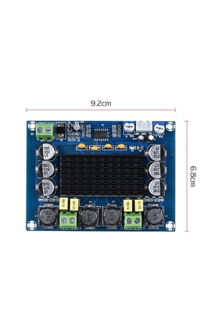 Novahub 120w Stereo Ses Güçlendirici Modül, Dıy Araç Ve Bilgisayar Hoparlör Sistemi İçin, Yüksek Verimlilik