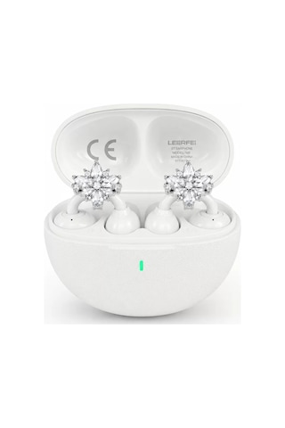 Bluetooth Bağlantılı Küpeli Kablosuz Kulaklık Uzun Pil Ömrü