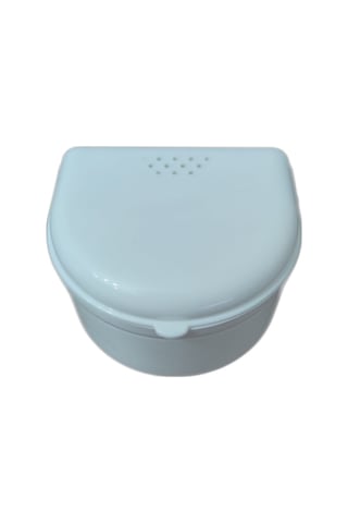 River World Saklama Kabı Protez Dişler İçin Çok Renkli