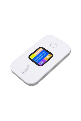 Lemestar 4g Taşınabilir Wifi Hotspot, 300mbps Hız, 10 Cihaz Bağlantısı, Renkli Led Ekran, Sım Kartlı, Seyahat Ve Kamp İçin Modem Router