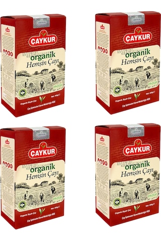 Çaykur Organik Hemşin Siyah Dökme Çay 4 x 400 G Çaykur Organik Hemşin Siyah Dökme Çay 4 x 400 G