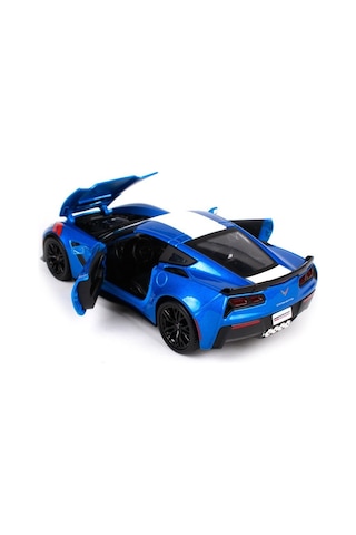 Maisto 2017 Corvette Grand Sport 1 24 Mavi Model Araba