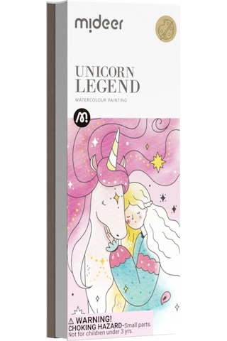 Sulu Boya Resim Seti - Unicorn Efsanesi