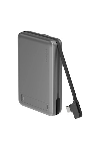 Magpac Pro Plus 10.000 Mah 20w Type-c 20w Type-c Kablo Ve 15w Kablosuz Şarj Hızlı Şarj Magsafe Powerbank Koyu Gri