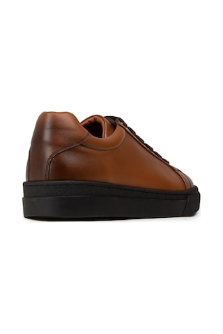 Deery Erkek Hakiki Deri Taba Renk Sneaker Ayakkabı - 02018mtbac01 Taba