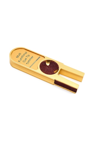 Youtek Bilardo İşaret Ucu Düzeltme Aleti - Çok Fonksiyonlu Alüminyum Şekillendirici