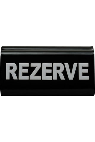 Rezerve Adisyonlu Siyah - Beyaz