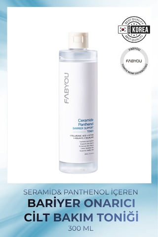 Seramid Ve Panthenol İçeren Bariyer Yüz Toniği 300 Ml