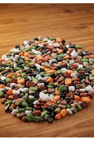 İpek Değirmen Çakıl Taşı Çikolata Draje 2 kg Renkli Sütlü Çikolatalı Lüks Avantaj Boy Ekonomik Hediyelik