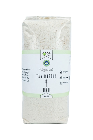 OG natural Organik Tam Buğday Unu 800 G
