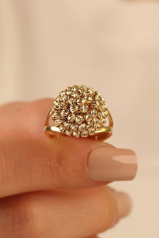 Çgkmücevherat Dorika Altın Yüzük Drkyzk0001 Gold