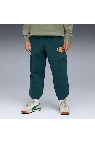 Puma Mid90s Cargo Çocuk Yeşil Eşofman Altı Yeşil
