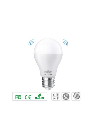 Springsun Hareket Sensörlü E27 Led Ampul - 7w Akıllı Radar Algılama, 2'li Paket, A+ Enerji Sınıfı, Bahçe/merdiven Aydınlatma