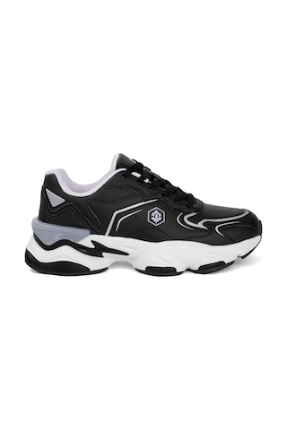 Lumberjack 4W MADAX WMN PU 4PR Kadın Siyah Sneaker