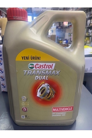 Castrol Transmax Dual Multivehicle Çift Kavramalı Şanzıman Yağı 4 L