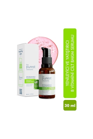 The Purest Solutions Vitamin B Complex Serum 10% Niacinamide & Vi