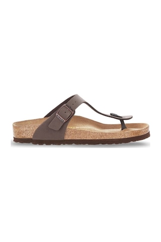 Birkenstock 043751 Gizeh Mantar Kadın Terlik Kahverengi-Kahverengi