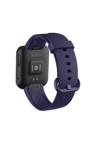Xiaomi Mi Watch Lite Kordon  Pime Tam Uyumlu Silikon Kayış