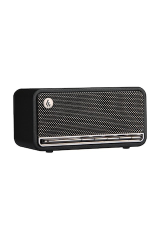 Edifier Mp230 20w Rms Bluetooth 5.0 Retro Tasarımlı Taşınabilir Kablosuz Hoparlör Ahşap Kabin, Aux/usb-c/tf Kart - Retro Siyah