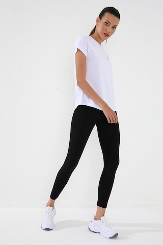 Tommy Life Beyaz Basic Kısa Kol Standart Kalıp O Yaka Kadın T-shirt - 97144 Beyaz