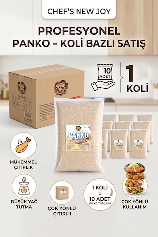 Ekmek Kırıntısı Panko 1000 G X 10 Adet - 1 Koli Koli Bazlı Avantaj Paketi