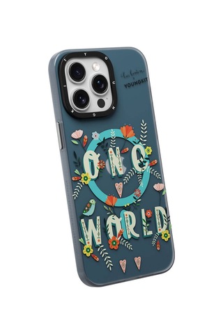 Apple Uyumlu iPhone 14 Pro Max Kılıf Magsafe Özellikli Bee Brown Youngkit Colorful Life Serisi Turkuaz