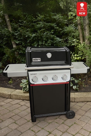 Weber Spirit 2025 Gazlı Barbekü&Mangal E-410 Siyah