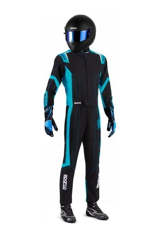 Sparco K48 Thunder Karting Ttulumu Mavi Xs