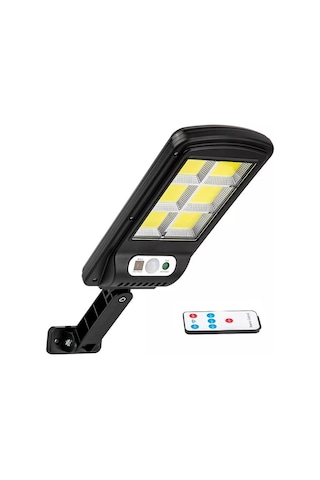Powermaster W756-6 Hareket Sensörlü 3 Modlu Uzaktan Kumandalı 6 Cob Ledli Solar Lamba Powermaster W756-6 Hareket Sensörlü 3 Modlu Uzaktan Kumandalı 6 Cob Ledli Solar Lamba