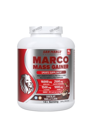 San Marco - Marco Mass Gaıner Çikolata&Vanilya Aromalı 3000 gr