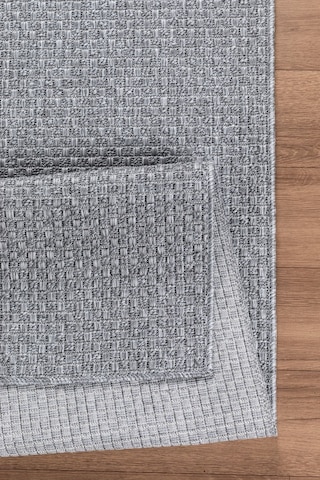 Natura Premium Kalite Kaymaz Tabanlı Doğal Yıkanabilir Kilim Oturma Odası Balkon Bahçe Mutfak Kilim Bk102-a.gri 100x400 100 x 400