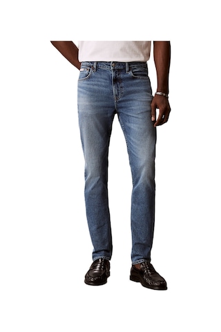 Calvin Klein Lv04rf742g Slim Taper Erkek Jean Pantolon Mavi