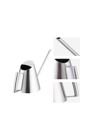 Lemestar 400ml Paslanmaz Çelik Uzun Damak Sulama Kasa - Ev Bitkileri, Balkon Ve Bahçe İçin Dayanıklı Ve Pratik