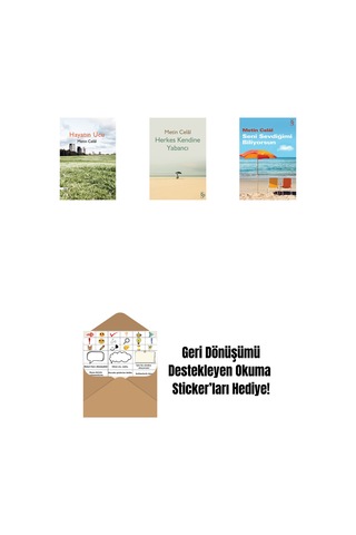Hayatın Ucu + Herkes Kendine Yabancı + Seni Sevdiğimi Biliyorsun + Okuma Sticker'ları