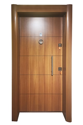 Çelik Kapı Modelleri Eskitme Kasa Düz Model Daire Kapısı Sol 1
