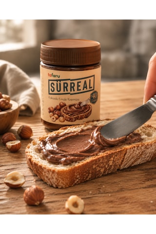 Tafaru Sürreal Kakaolu Fındık Kreması 330 G