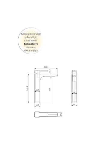 Karen Banyo Robin Çanak Lavabo Bataryası, Krom, Cisa-49019 krom
