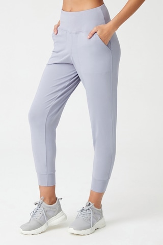 Los Ojos Kadın Gri Yüksek Bel Jogger Eşofman Altı Joggers Gri Gri