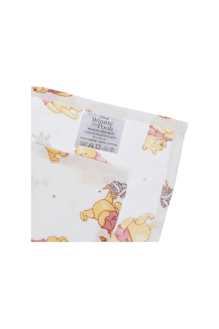 Taç 1500187703 Disney Winnie Pamuk Lisanslı Müslin Ağız Bezi, Çok Renkli