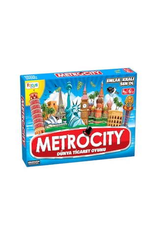 Zeno Toys Metrocity Dünya Emlak Ticareti Oyunu