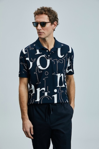 Lufian Erkek Dıamond Smart Polo T-shirt 111040219 Lacivert Lacivert