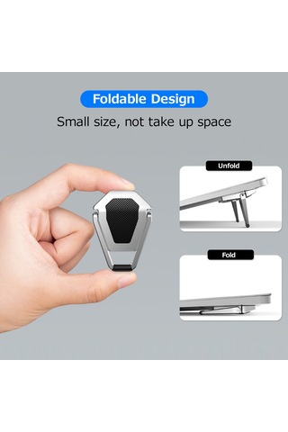Maiyame Zinc Alloy Tablet Ve Laptop Çiftli Katlanabilir Standı - Yük Dayanımı Güçlü Ve Soğutma İyileştirici