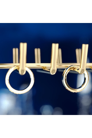 TEKNOTEL TAKI AKSESUAR STANDI DEKORATİF ORGANİZER GOLD EG210