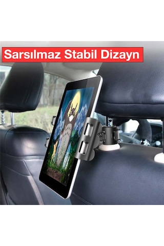 Ally Universal Araç Arka Koltuk Tablet Telefon Tutucu