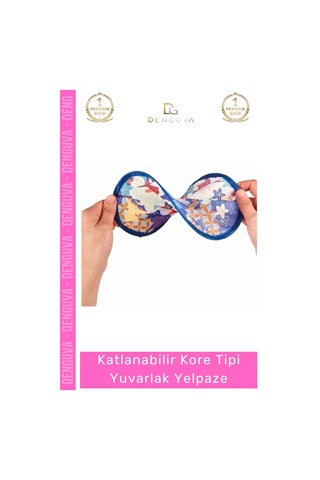 Yelpaze Katlanabilir Esnek Portatif Modern Kore Tipi Şık Yazlık Yelpaze Çanta Boy Hafif Tasarım