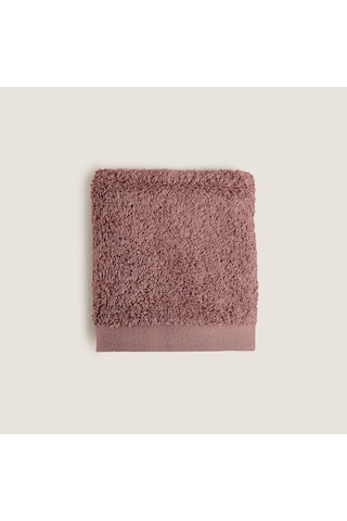 Chakra Solıd Bambu El Havlusu 33x33 Cm Küllü Gül