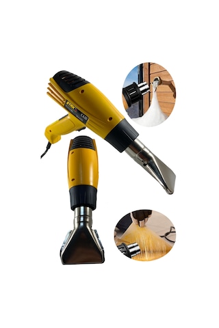 Staxx Titanyum Dişli Motor Sıcak Hava Tabancası 4000w 400℃-900℃