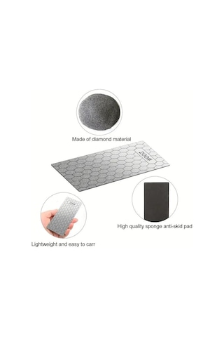 Valkyrie 5 Adet Elmas Biley Seti Bıçak Bileme Taşı Sulu Veya Susuz Biley Uzun Ömürlü Aşınmaz 200 400 600 1000 2000 Grit