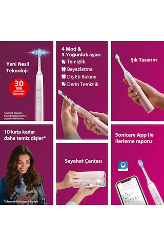Philips Philips sonicare Hx9911/84 Diamond Clean 9000 Şarjlı Diş Fırçası,Seyahat Kabı,Sonicare App